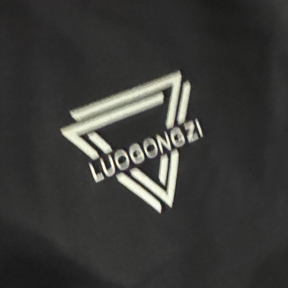 Luogingzi Black Women's Athletic Shorts Skirt Flowy Skort athleisure bottoms S - Picture 2 of 6